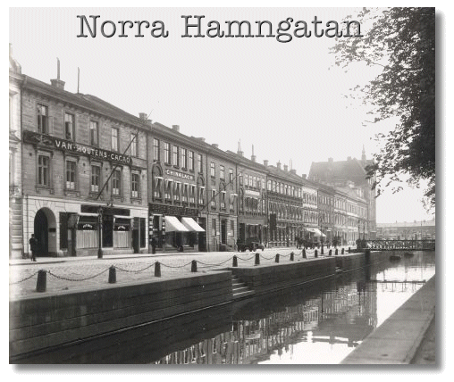 Norra Hamngatan mot Drottningtorget